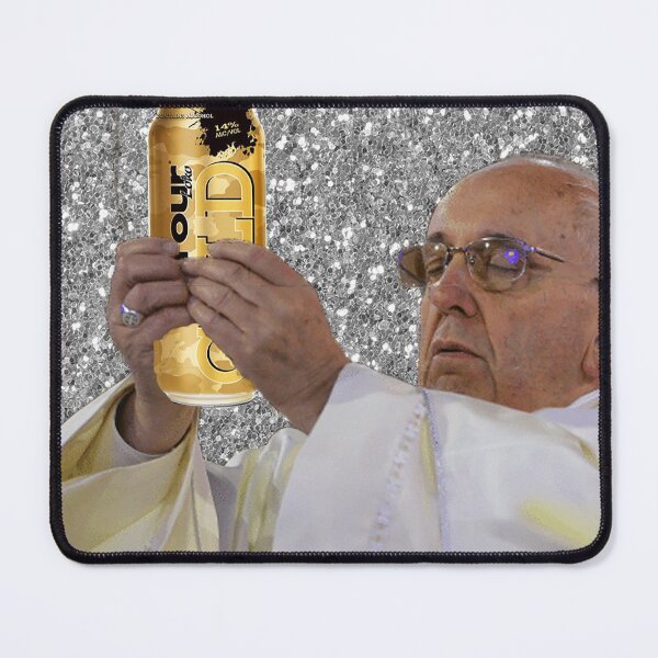 Item preview, Pope with Gold Four Loko designed and sold by mollymalacarne.