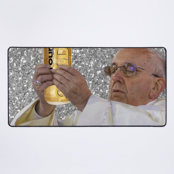 Item preview, Pope with Gold Four Loko designed and sold by mollymalacarne.