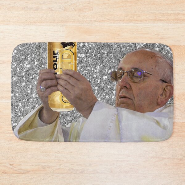 Item preview, Pope with Gold Four Loko designed and sold by mollymalacarne.