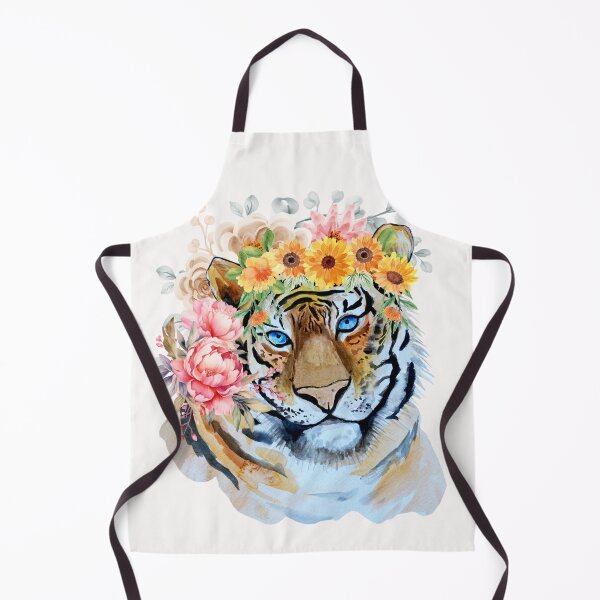 Item preview, Tiger T-shirts, nature pattern T-shirts, cute wild animal pattern T-shirts, oil paint T-shirts designed and sold by MissCirce1993.