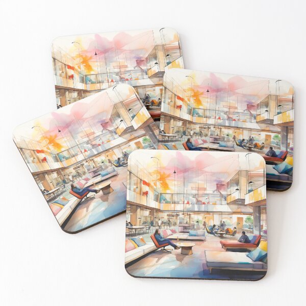 Item preview, Collaborative Spaces Watercolor Dream 1 of 39 designed and sold by TheBrainArt.