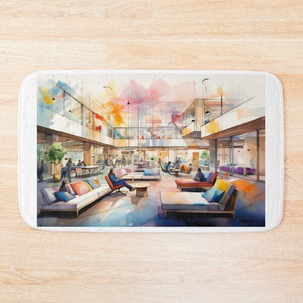 Item preview, Collaborative Spaces Watercolor Dream 1 of 39 designed and sold by TheBrainArt.