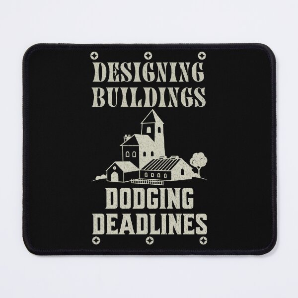 Item preview, Designing Buildings, Dogding Deadlines  Architect Dad designed and sold by DomTeesHaven.