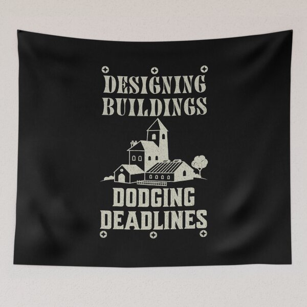Item preview, Designing Buildings, Dogding Deadlines  Architect Dad designed and sold by DomTeesHaven.