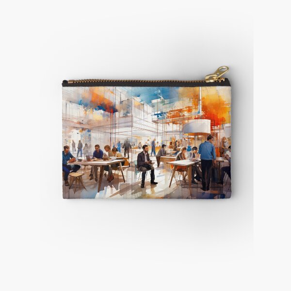 Item preview, Modern Workspaces Watercolor Art 2 of 39 designed and sold by TheBrainArt.