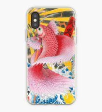 Vinilo o funda para iPhone peces ukiyo-e betta