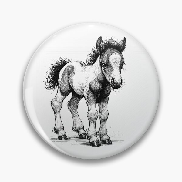 Item preview, Cute little foal designed and sold by SommeryLaser.