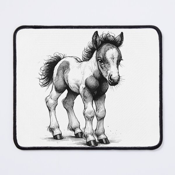 Item preview, Cute little foal designed and sold by SommeryLaser.