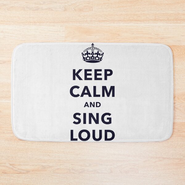 Item preview, Keep calm and play and sing loud. Singers gift! designed and sold by paulo silveira.