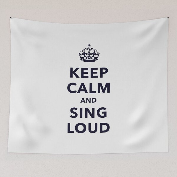 Item preview, Keep calm and play and sing loud. Singers gift! designed and sold by paulo silveira.