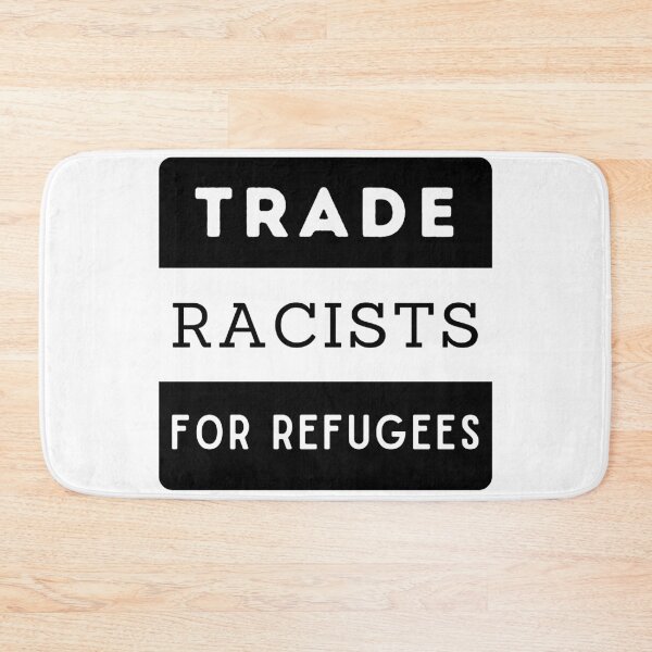 Item preview, Comercio de racistas por refugiados designed and sold by Blink Art Studio.