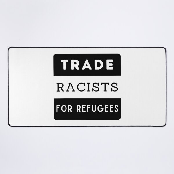 Item preview, Comercio de racistas por refugiados designed and sold by Blink Art Studio.