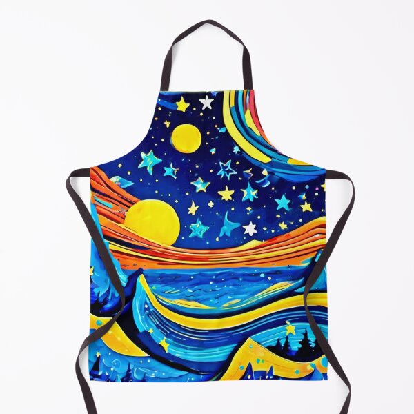 Item preview, Starry Night Surrealism designed and sold by Health And Fitness Posts e-Store.