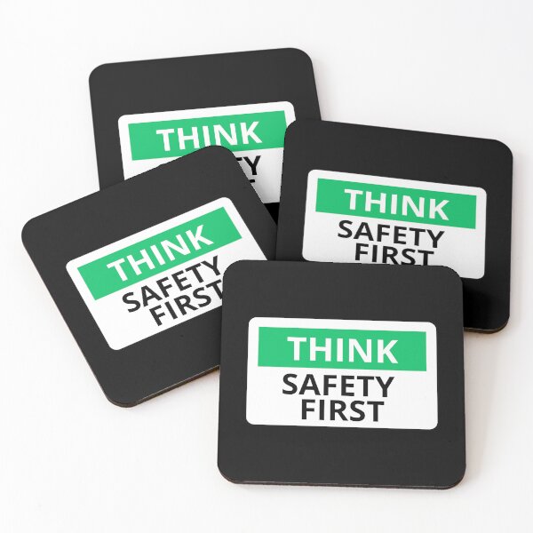 Item preview, Think Safety First designed and sold by ARTX4ART.