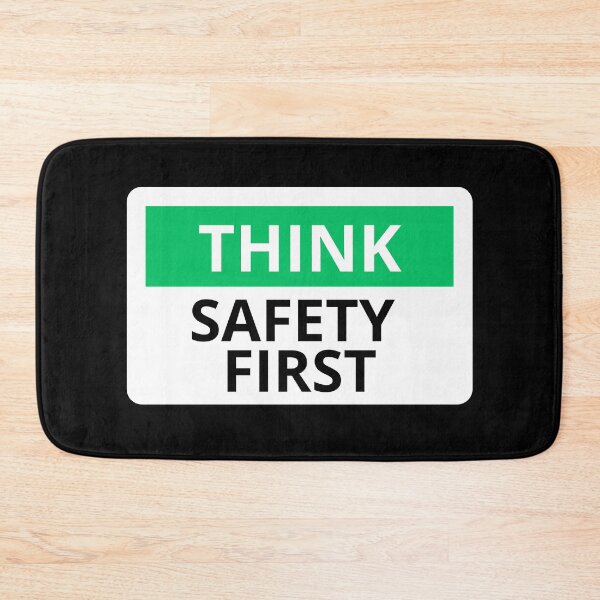 Item preview, Think Safety First designed and sold by ARTX4ART.