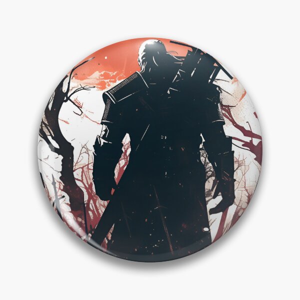 Item preview, A Monster Hunter Amidst the Fallen - Witcher designed and sold by Fenay Designs.