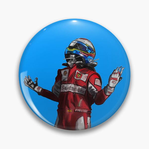 Item preview, Fernando Alonso Formula 1, Team Ferrari victory pose designed and sold by mjag23.
