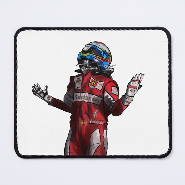 Item preview, Fernando Alonso Formula 1, Team Ferrari victory pose designed and sold by mjag23.