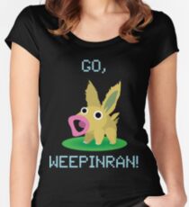 Cute Weepinran Pokemon Fusion Women's Fitted Scoop T-Shirt