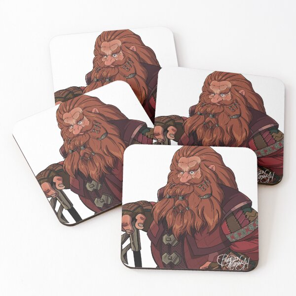 Item preview, Dwarves of The Company - Glóin designed and sold by BrandEmmToons.