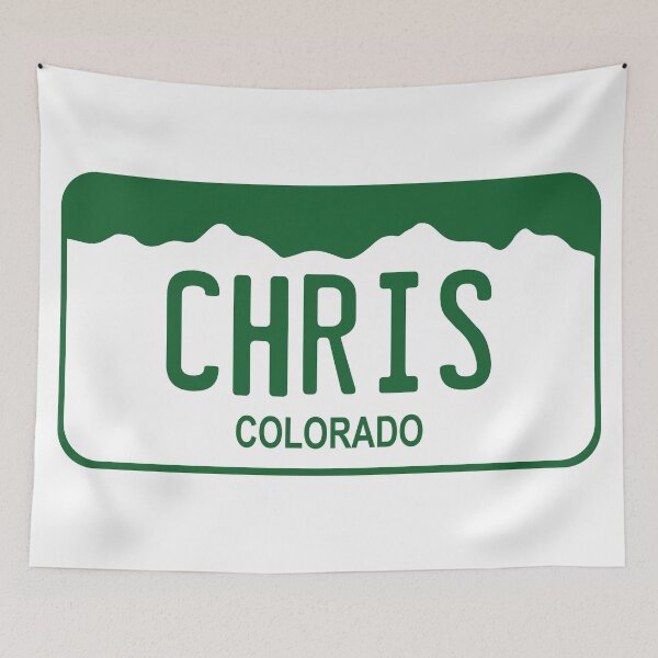 Item preview, Colorado License Plate - Chris designed and sold by rracheell.