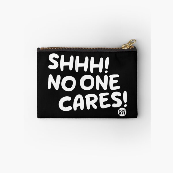 Aperçu de l'œuvre NO ONE CARES créée et vendue par TODD GOLDMAN.