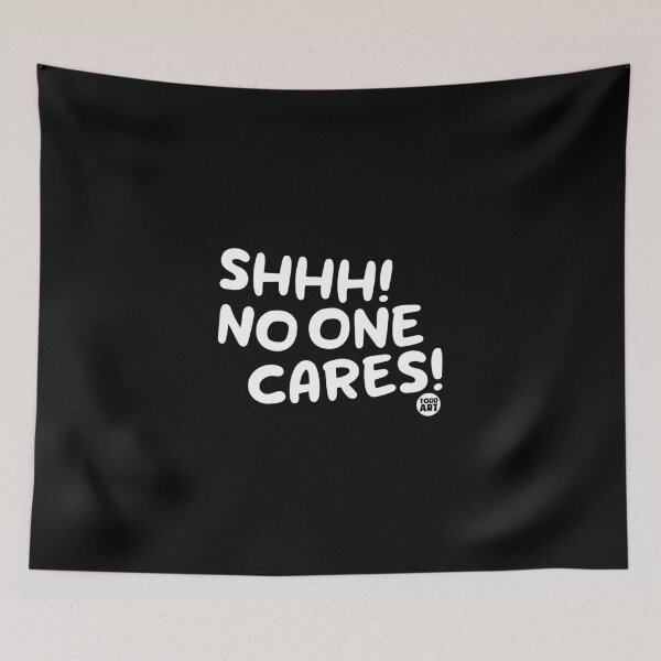 Aperçu de l'œuvre NO ONE CARES créée et vendue par TODD GOLDMAN.