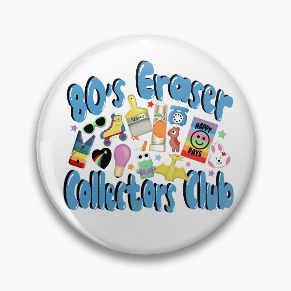 Item preview, 80’s eraser collectors club designed and sold by Manxcraft.