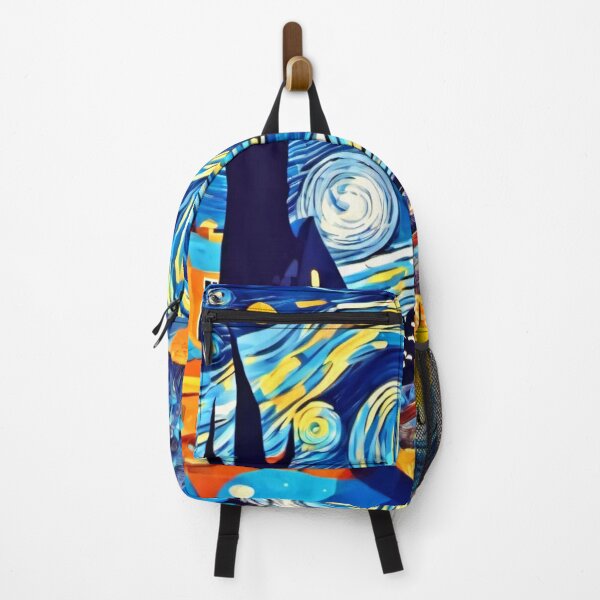 Item preview, Cartoon Starry Night Artwork designed and sold by Health And Fitness Posts e-Store.