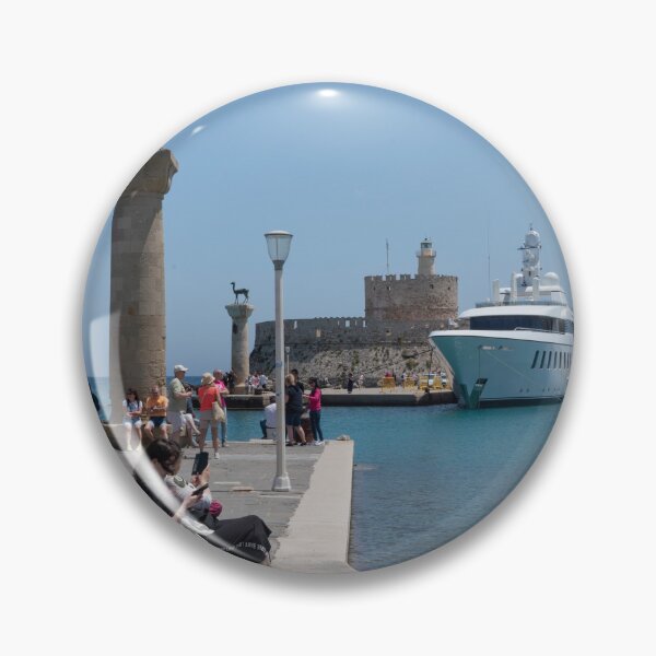 Item preview, Rhodes harbour entrance designed and sold by hawkie.