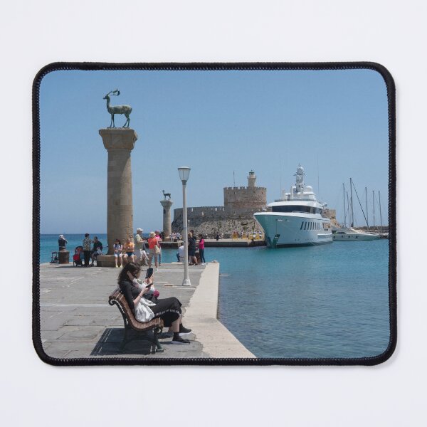 Item preview, Rhodes harbour entrance designed and sold by hawkie.