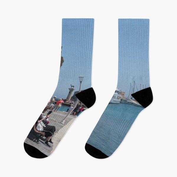 Item preview, Rhodes harbour entrance designed and sold by hawkie.