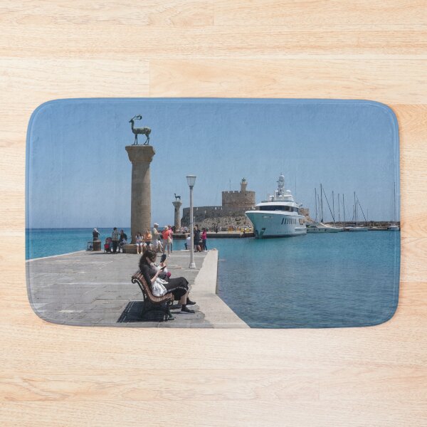 Item preview, Rhodes harbour entrance designed and sold by hawkie.