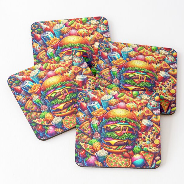 Item preview, Burger festival in the color wonderland designed and sold by Cerberus-Art.