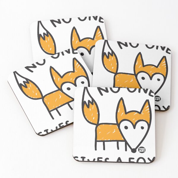 Item preview, NO ONE GIVES A FOX designed and sold by TODD GOLDMAN.