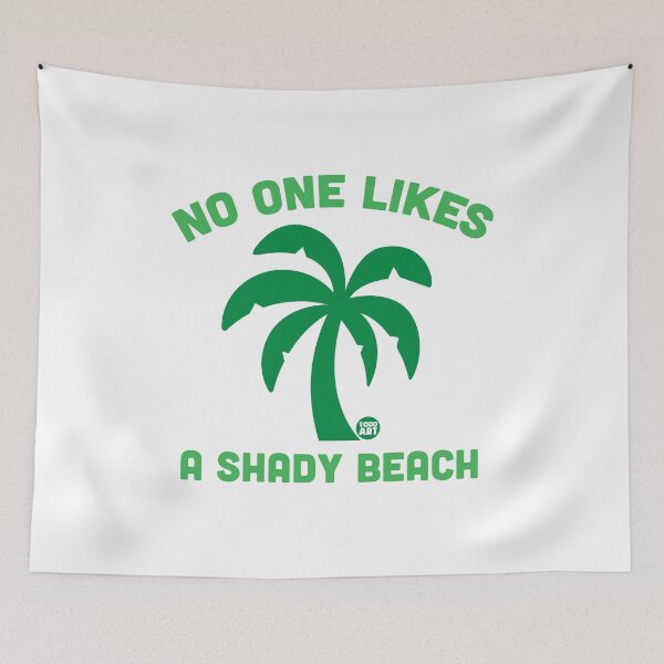 Aperçu de l'œuvre NO ONE LIKES A SHADY BEACH créée et vendue par TODD GOLDMAN.