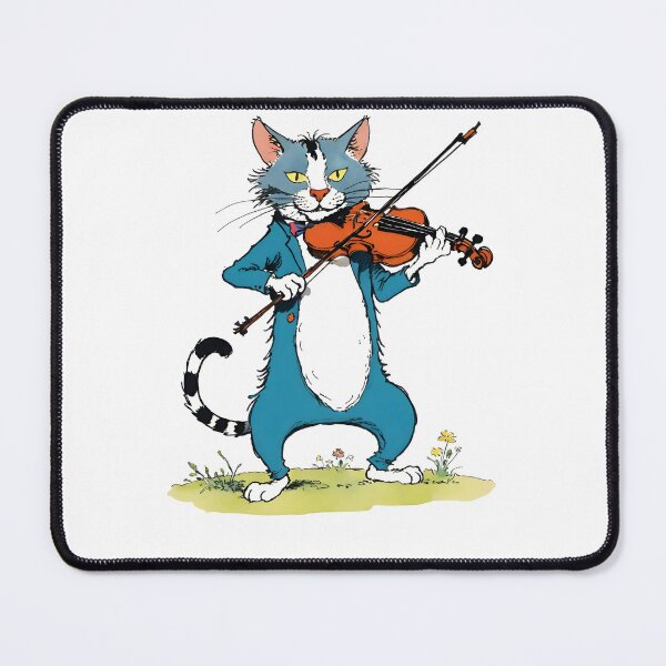 Item preview, Cat musician  designed and sold by Uspekh20.