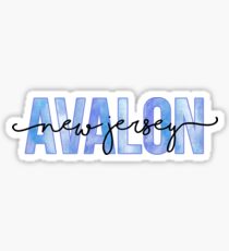 Avalon, NJ Sticker