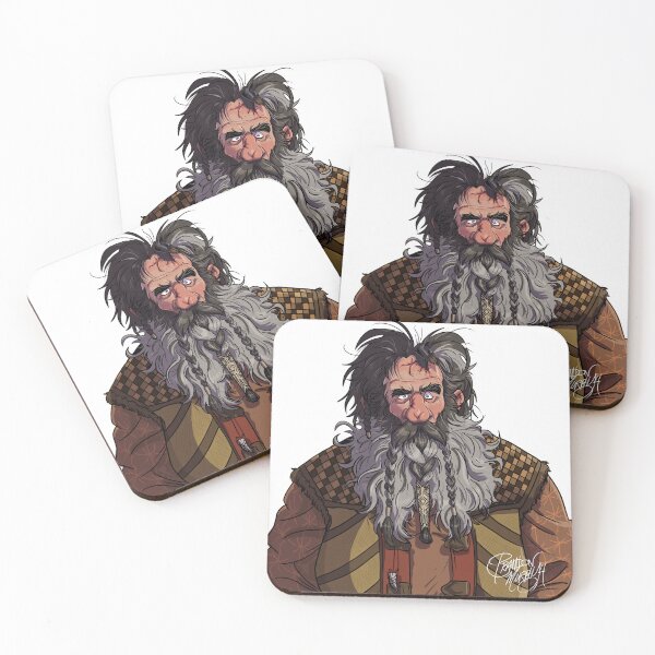 Item preview, Dwarves of The Company - Bifur designed and sold by BrandEmmToons.