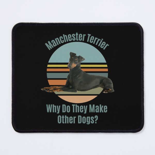 Item preview, Manchester Terrier Dog Dog Shirts Dogmama Dog Mama Sweatshirt Dog Loving Fur Mama Mom Gifted Dog Loving Gifted Dog Lover Gifted Mom Sticker designed and sold by RetroCharlies.