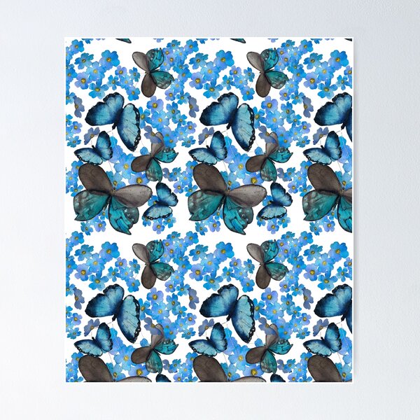 Item preview, blue butterfly designed and sold by ezhika76.