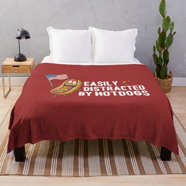 Item preview, 4th of July Easily Distracted By Hotdogs designed and sold by Wild-Co.
