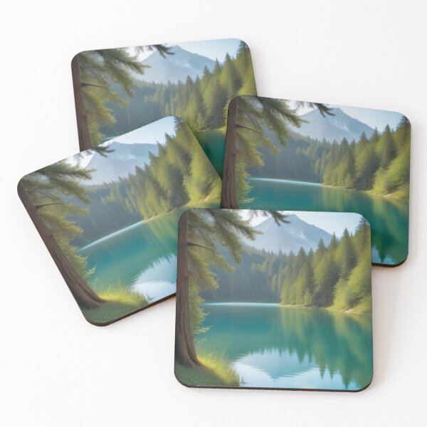 Item preview, Beautiful Mountain Lake Nature Landscape designed and sold by Sidney Graf.
