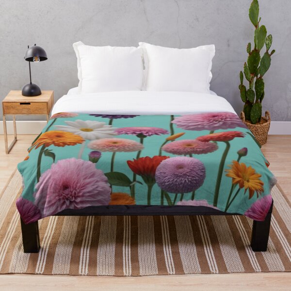Artikelvorschau, RogerPattern – „Blaue florale Eleganz: Anspruchsvoller Stil“ entworfen und verkauft von RogerPattern.