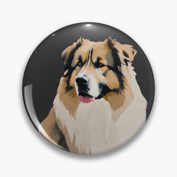 Item preview, Caucasian shepherd dog Paiting designed and sold by MollyPetDesigns.