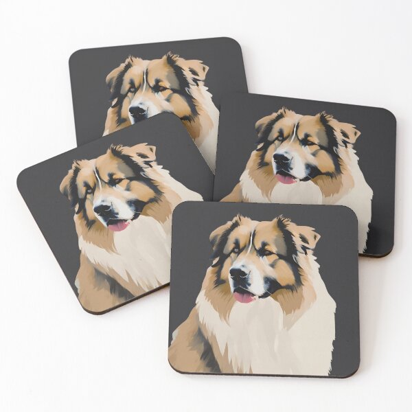 Item preview, Caucasian shepherd dog Paiting designed and sold by MollyPetDesigns.