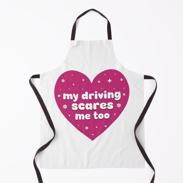 Item preview, My Driving Scares Me Too Bumper Funny Car designed and sold by BUMPER-STICKERS.