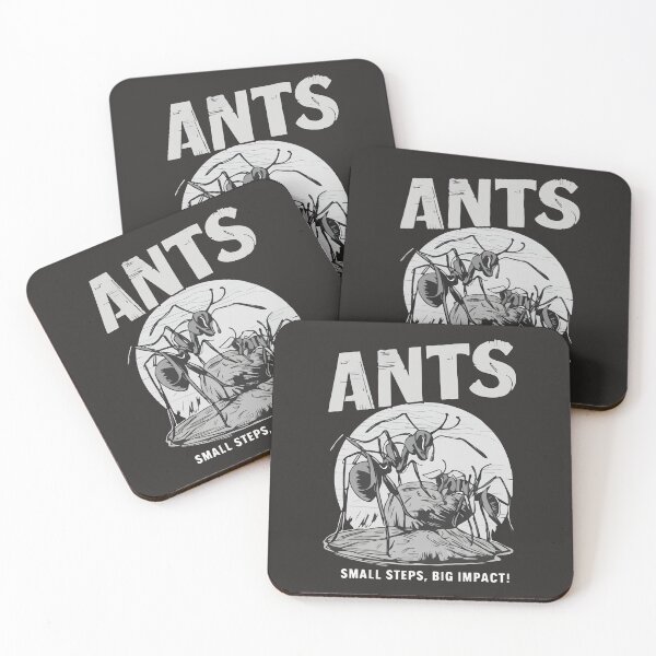 Item preview, A cool T-shirt for insect lovers. Depicts ants at work- 'ANTS: SMALL STEPS, BIG IMPACT!'. designed and sold by Gadget80.