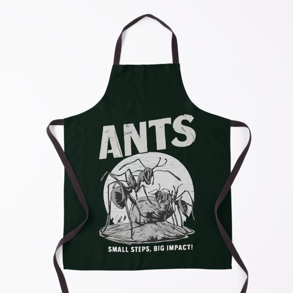 Item preview, A cool T-shirt for insect lovers. Depicts ants at work- 'ANTS: SMALL STEPS, BIG IMPACT!'. designed and sold by Gadget80.