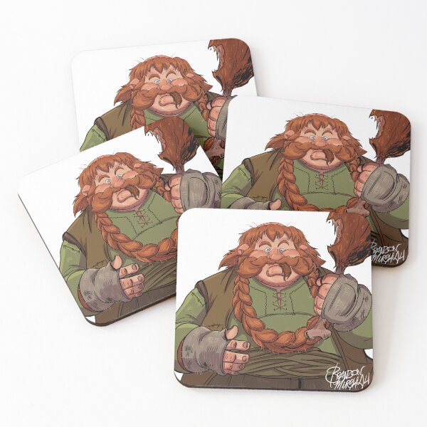 Item preview, Dwarves of The Company - Bombur designed and sold by BrandEmmToons.